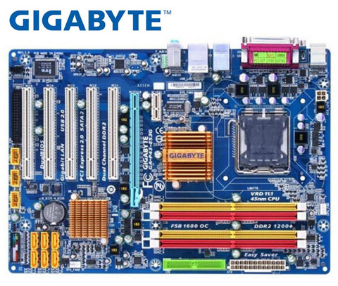 Gigabyte – carte mère GA-P43-ES3G DDR2 LGA 775 P43-ES3G, composant pour ordinateur de bureau, P43 ► Photo 1/2