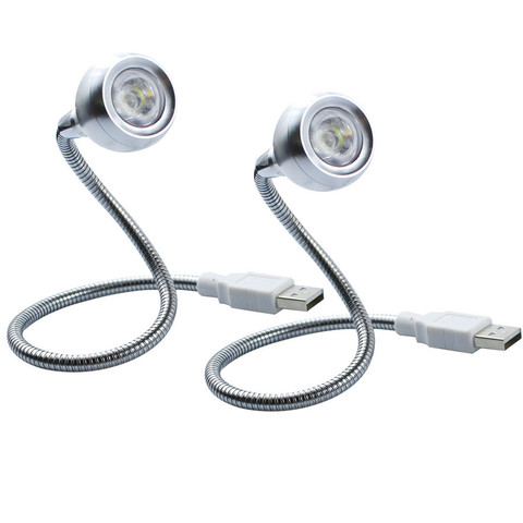 Lampe de bureau à Led avec support à Clip, alimentation USB, Flexible, pliable, Protection des yeux, lampes de lecture pour l'étude ► Photo 1/6