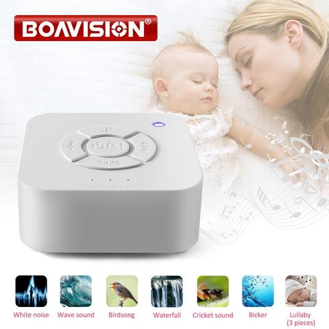 Machine à bruit blanc pour bébé, Rechargeable par USB, arrêt à minuterie, son de sommeil et Relaxation pour le bureau de bébé et adulte ► Photo 1/6