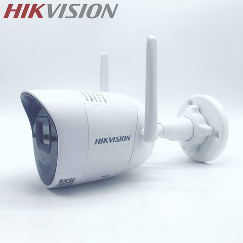 HIKVISION – connexion Wi-Fi IP66, 4mp, microphone intégré, son Mono, conversation en temps réel, application hik-connect, fente Micro SD, DS-2CV2041G2-IDW ► Photo 1/4