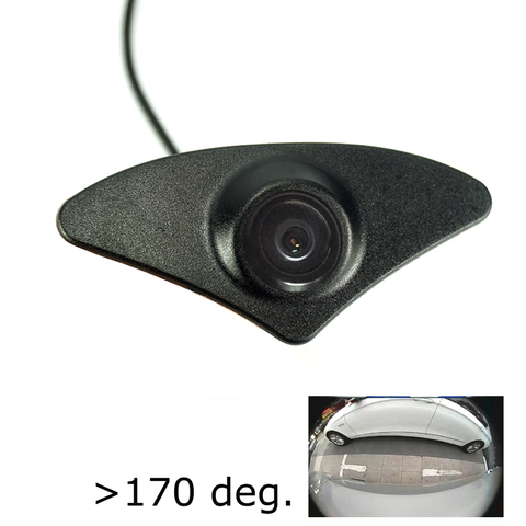 CCD AHD caméra de vue de face de voiture pour Mazda 6 ATENZA 2015 2016 caméra de vue positve avant étanche 180deg fisheye vision nocturne ► Photo 1/6
