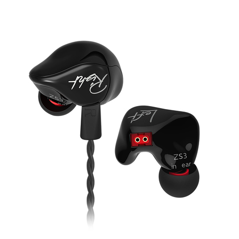 KZ ZS3 pilote dynamique Hifi Sport écouteurs intra-auriculaires casque antibruit avec câble de remplacement du micro KZ EDX DQ6 ZST ES4 ST1 M10 ► Photo 1/6