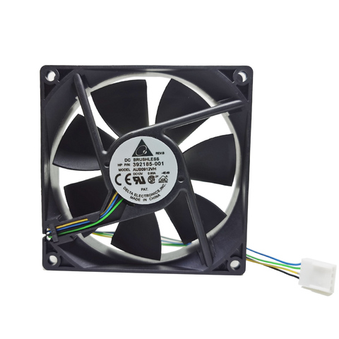 Ventilateurs de refroidissement cpu d'ordinateur, pour delta = 9cm 90x90x25mm 9225 DC 12V 0.60A 4 broches pwm ► Photo 1/4