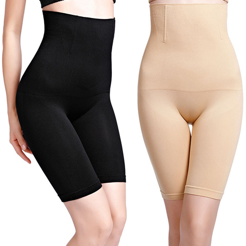 Culotte gaine taille haute amincissante pour femme, contrôle du ventre, sous-vêtement, remonte les fesses ► Photo 1/6