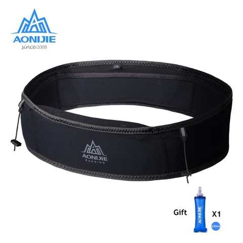 Aonijie sac de ceinture de taille en plein air Portable ultra-léger taille Packs support pour téléphone pour traîner en cours d'exécution Camping avec eau souple flacon ► Photo 1/6