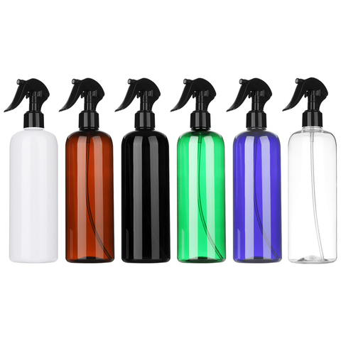 1PC 500ml bouteilles de pulvérisation sous-embouteillage en plastique multicolore rechargeable bouteille vide conteneur rabattable distribution maquillage outil ► Photo 1/6