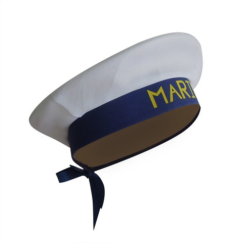 Chapeaux militaires de Yacht pour adultes, casquette réglable de Costume de capitaine de marin de bateau pour hommes et femmes rétro d'amiral de Marine ► Photo 1/6