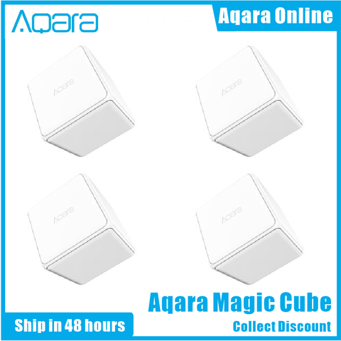 Aqara – Cube magique Original, Version Zigbee, contrôleur contrôlé par Six Actions pour appareil domestique Xiaomi, fonctionne avec application pour maison intelligente ► Photo 1/6