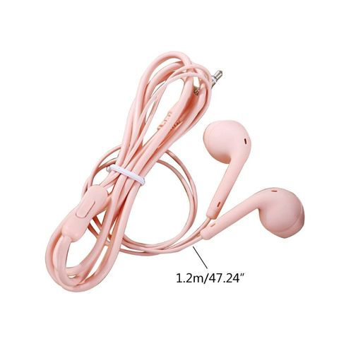 Écouteurs Sport filaire Super basse 3.5mm écouteurs avec Microphone intégré mains libres ► Photo 1/6