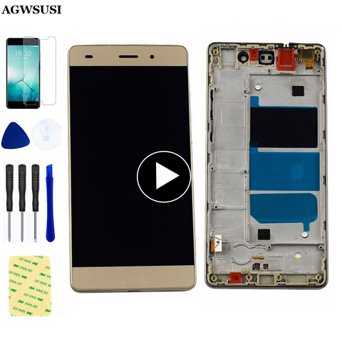 LCD pour Huawei Ascend P8 Lite écran LCD ALE-L04 L21 TL00 L23 CL00 L02 UL00 LCD écran tactile numériseur capteur assemblée ► Photo 1/6