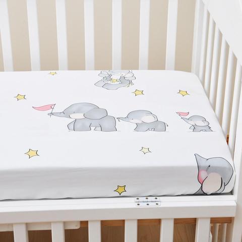 Draps de berceau universels pour bébé | Ensembles de literie matelas respirant et hypoallergénique bébé drap coton literie bébé matelas ► Photo 1/1