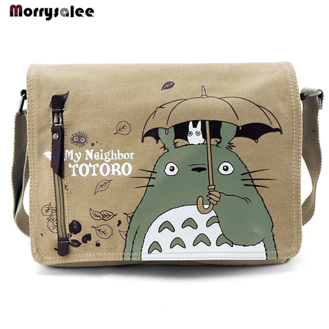 Mode sac à bandoulière hommes sacs de messager toile sac à bandoulière dessin animé Paddle hommes étudiants école sac à main ► Photo 1/6