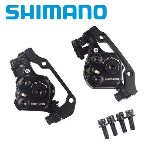Shimano Tourney-étrier de frein à disque TX805 avec plaquettes en résine, mise à niveau avant ou arrière à partir de M375 BR-M375 ► Photo 1/5
