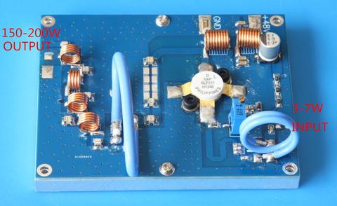 Amplificateur de puissance de Modulation FM 70-150 MHZ d'amplificateur d'émetteur de 200W 120 W (max) RF pour l'amplificateur de Radio de jambon ► Photo 1/4