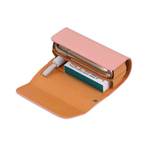 Haute qualité mode rabat pour Iqos 3 Double couverture de livre porte-étui pochette couverture portefeuille étui en cuir pour Iqos 3.0/ Iqos 3 Duo ► Photo 1/6