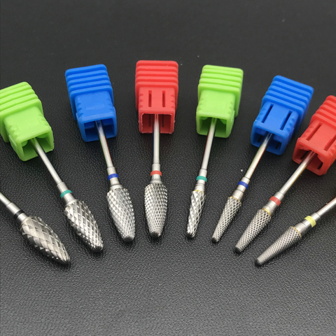 15 Style Choice Tungsten Carbide Nail Drill Bits Machine Nail Cutter Nail File Manicure Carbide Nail Drill Bit&Dental Burs ► Photo 1/6