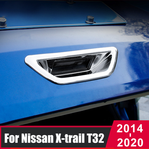 Autocollant de couvercle de cuvette de poignée de porte arrière de voiture, pour Nissan x-trail X trail t32 Rogue 2014-2022, accessoires ► Photo 1/6