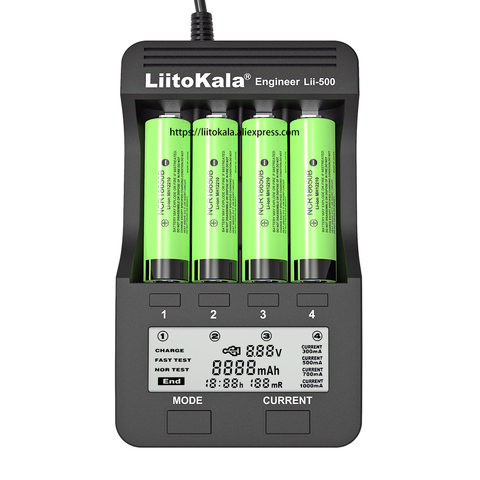 2022 liitokala Lii-500 chargeur De Batterie Rechargeable Lii-PD4 Lii-S1 lii-S2 lii-S4 18650 Pour 3.7V 21700 26650 20650 AA AAA ► Photo 1/6