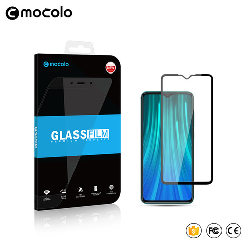 Mocolo 2.5D 9H couverture complète Film en verre trempé pour Xiaomi Redmi Note 8 Pro 8T Note8 8Pro Note8T Global 6/8 32/64 GB de protection ► Photo 1/6