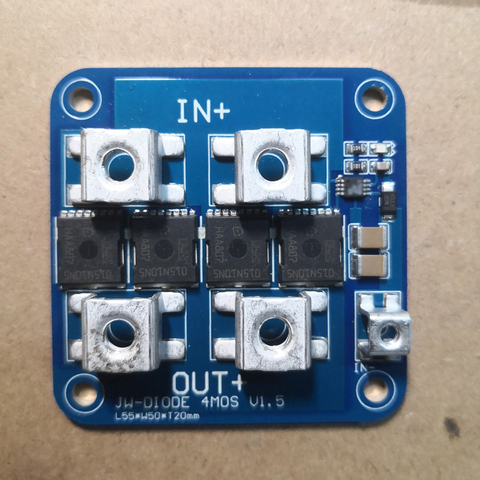 Diode idéale 0.375mR pleine 100A veau double batterie Anti-saut et charge mutuelle Module étanche ► Photo 1/1