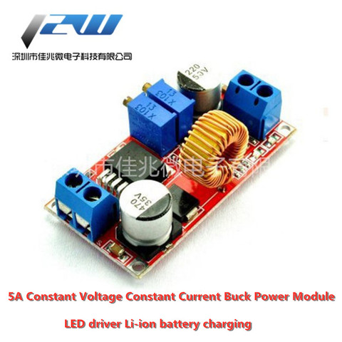 Chargeur de batterie au lithium-ion 5A à courant Constant et à tension constante, pilote LED, module d'alimentation abaisseur ► Photo 1/3