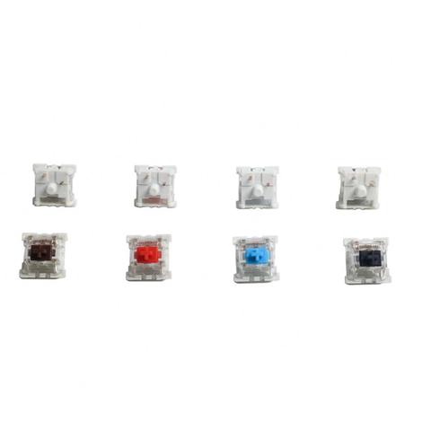 Outemu SMD RGB 3 broches MX commutateur marron bleu rouge silencieux blanc gris OTM pour GK61 GK64 MX remplacement de clavier mécanique Halo Ture ► Photo 1/6