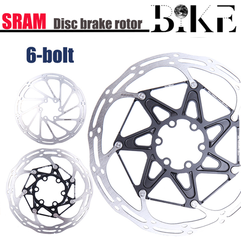SRAM CenterLine Disc Brake Rotor 6 BOLTS 200mm 180mm 160mm 140mm Center Line Discs Rotors ► Photo 1/6