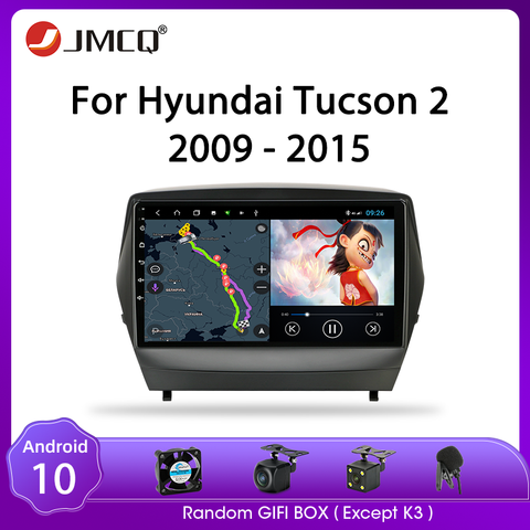 JMCQ pour Hyundai Tucson 2 LM IX35 2011-2014 autoradio Android 9.0 lecteur multimédia lecteurs vidéo 2din stéréo DSP écran divisé ► Photo 1/6