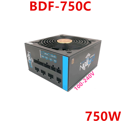 Bloc d'alimentation pour Chieftec, 80plus Bronze, 750W, Module complet, alimentation pour hôte muet, nouveau PSU, BDF-750C ► Photo 1/4