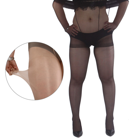 Collants classiques en soie pour femmes, taille Extra large, Vintage, Faux tatouage, bonneterie ► Photo 1/4