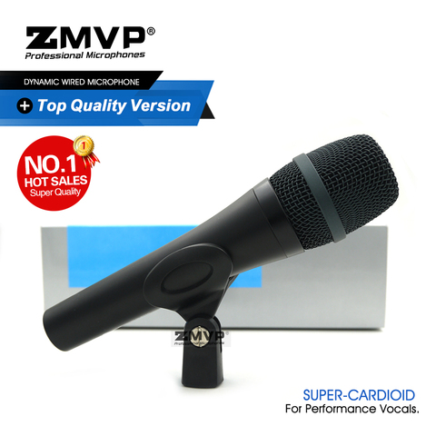 Qualité A E945 Performance professionnelle Microphone filaire dynamique 945 micro Super-cardioïde pour la scène de chant en direct karaoké ► Photo 1/6