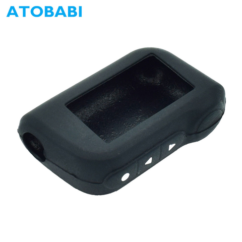 ATOBABI – housse de clé en Silicone, pour StarLine A39 A96 A93 A36 A63, système d'alarme de voiture à 2 voies, Gel de silice LCD, housse de porte-clés pour télécommande ► Photo 1/6