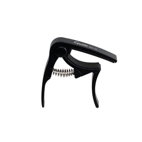 GGC-06 métal guitare Capo Transpose Clips voix guitare électrique Capo Tuning pince clé argent noir Instrument de musique accessoires ► Photo 1/6