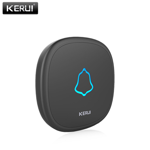 KERUI-bouton de sonnette tactile étanche sans fil pour SOS, 433MHz, accessoires pour système d'alarme KERUI ► Photo 1/6