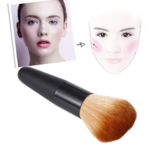 1 pièces Blush brosse maquillage brosse maquillage outil mode femme cosmétiques maquillage brosse grand pin brosse livraison directe en gros nouveau chaud ► Photo 1/6