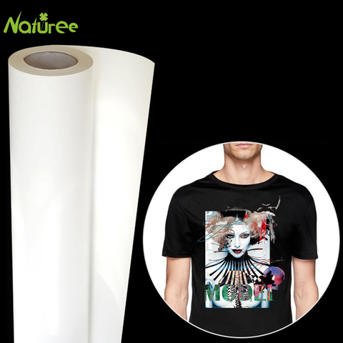 Vinyle de transfert de chaleur imprimable, 30cm x 5m, pour Film t-shirts ► Photo 1/5