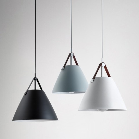 Lampe moderne suspendue à Led, plafonnier, luminaire de chevet, pour le comptoir de Bar, un Restaurant, un café ou un magasin, pour la cuisine ► Photo 1/6