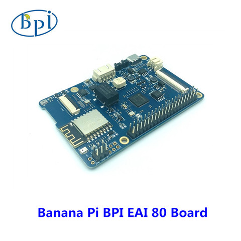 La plus nouvelle arrivée banane PI BPI EAI-80 carte AIoT, conception de puce EAI80 sans bord ► Photo 1/2