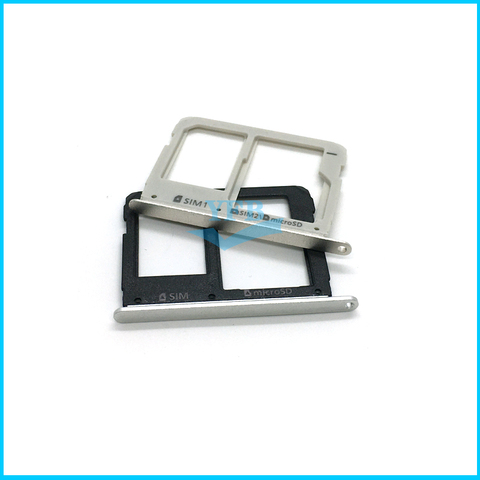 Plateau adaptateur de carte SIM, support de carte Micro SD, pour Samsung Galaxy A3 A310 A5 A510 A7 A710 2016 ► Photo 1/2