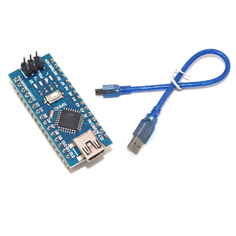 Nano 3.0 contrôleur pour arduino CH340 pilote USB 16Mhz Nano v3.0 ATMEGA328P Nano avec le chargeur de démarrage compatible ► Photo 1/6