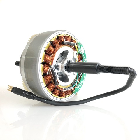 48V500W/750W magnésium/aluminium roue Stator assemblée pour gros moyeu moteur grand pied Mag/alliage roue remplacement 175mm décrochage ► Photo 1/5