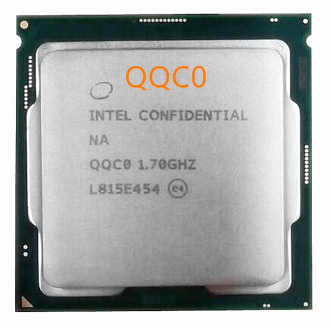 Intel Core i9-9900T es i9 9900T es QQC0 1.7 GHz, 8 cœurs, 16 threads, processeur d'unité centrale L2 = 2M L3 = 16M, 35W LGA 1151 ► Photo 1/1