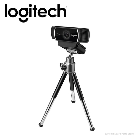 Logitech C922 Pro Webcam Autofocus avec Microphone vidéo en Streaming caméra Web 1080P Full HD avec trépied ► Photo 1/6