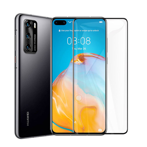 5D pleine colle verre trempé pour Huawei P40 Lite 5G Film protecteur d'écran P 40 Pro plus lunettes pour Huawei P40Lite E verre ► Photo 1/6