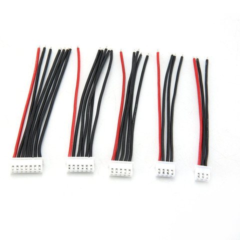 Lot de 5 câbles de chargeur de batterie Lipo 2S 3S 4s 5s 6S 8S, connecteur IMAX B6, vente en gros ► Photo 1/4