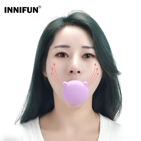 Nouveau visage minceur outil lifting peau raffermissant V forme exercice Instrument mignon Portable Anti-rides bouche exercice outil ► Photo 1/6