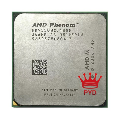 AMD Phenom – prise X4 9550 2.2 GHz, Quad-Core, AM2 + ► Photo 1/1