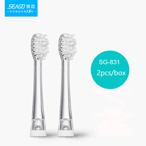 Seago-tête de brosse à dents électrique originale pour enfant, accessoire de remplacement de brosse à dents, SG-906, 912, 915, 919, C5, C6, C8 EK6, EK7, 612, 615 et 619 ► Photo 1/6