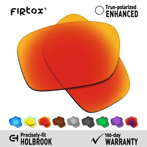 Firtox-lentilles polarisées UV400 de remplacement pour lunettes de soleil, lentille compatible uniquement, plusieurs couleurs, pour Oakley Holbrook OO9102 ► Photo 1/6