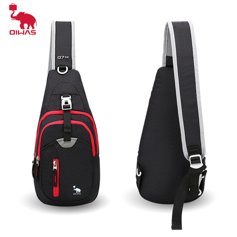 Oiwas sac à bandoulière décontracté sac à bandoulière sac pour hommes une sangle léger Mini sacs pour hommes pochette sac à dos pour le Sport de voyage ► Photo 1/6